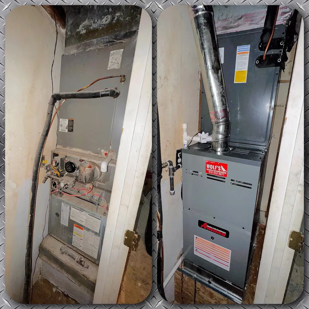 Slide of Wolf's Heating & Air Conditioning