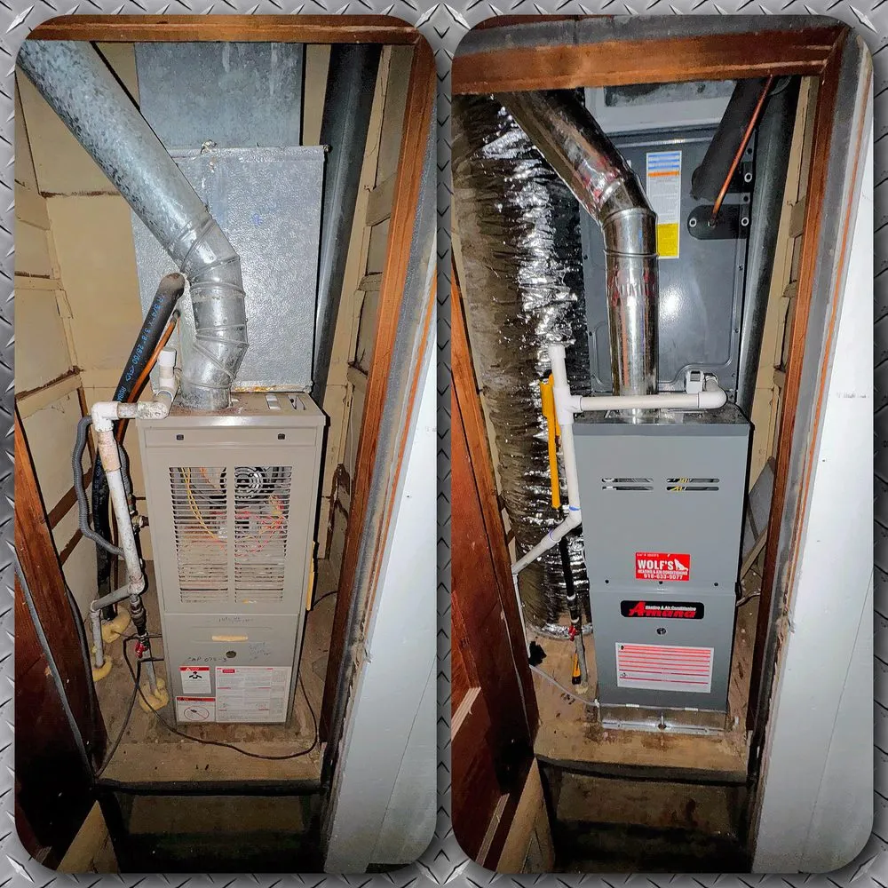 Slide of Wolf's Heating & Air Conditioning