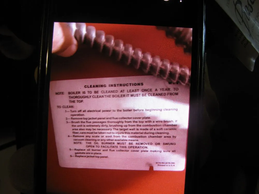 Slide of Wood's Heating Service