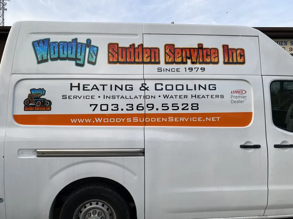 Slide of Woody's Sudden Service