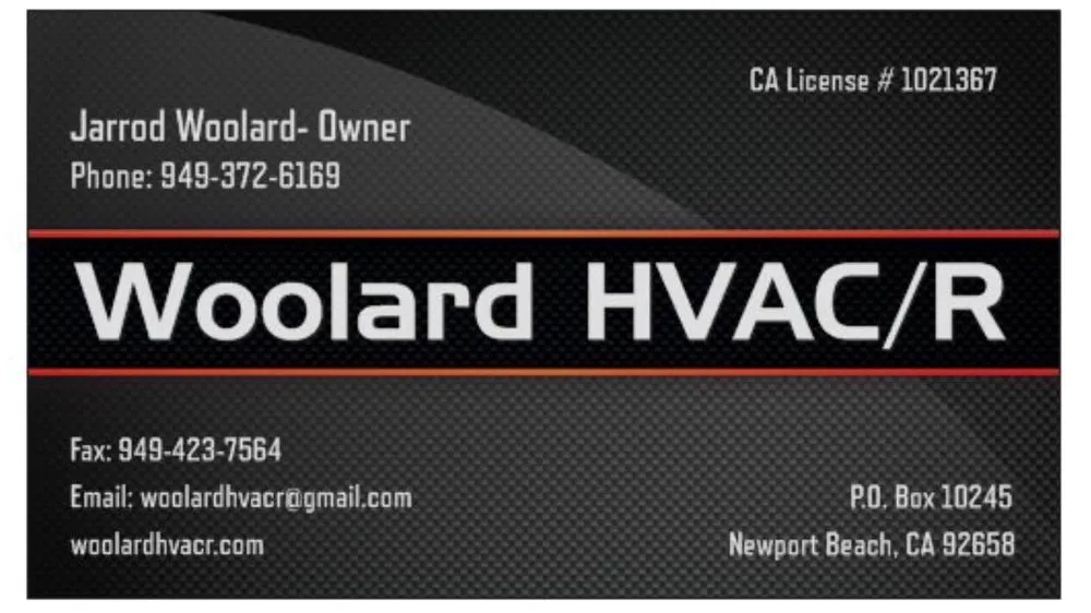 Slide of Woolard HVACR