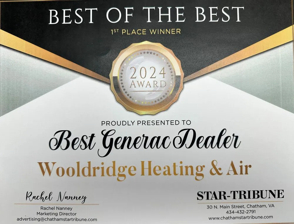 Slide of Wooldridge Heating Air & Electrical