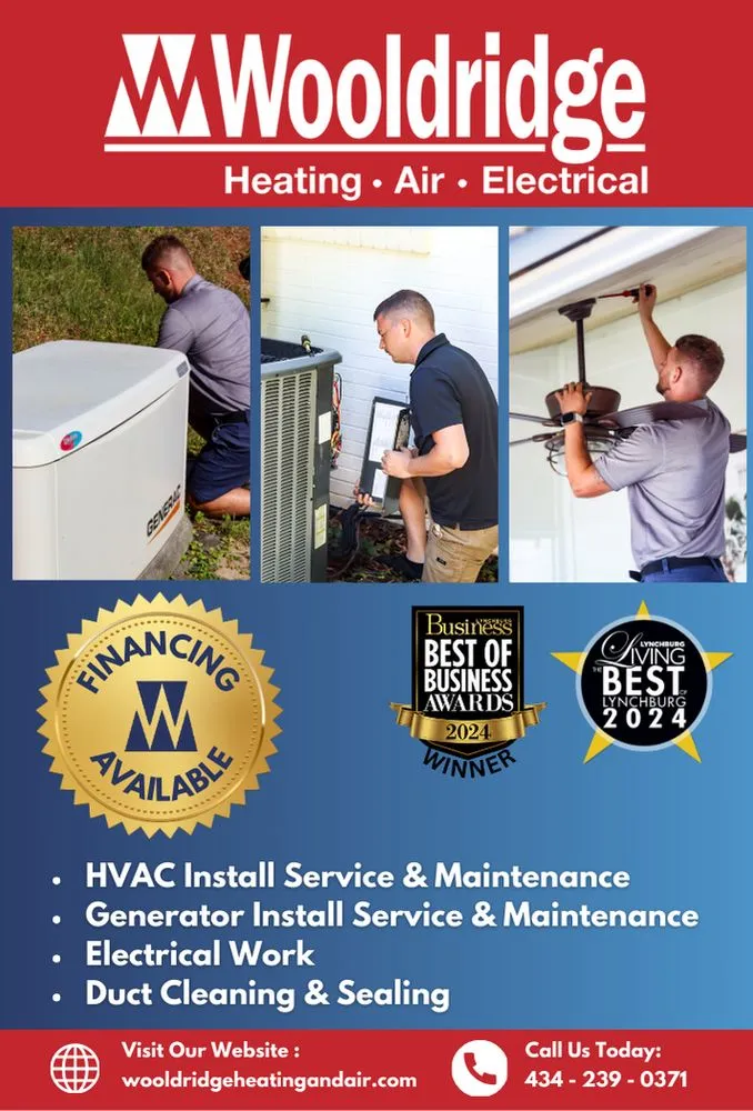 Slide of Wooldridge Heating Air & Electrical