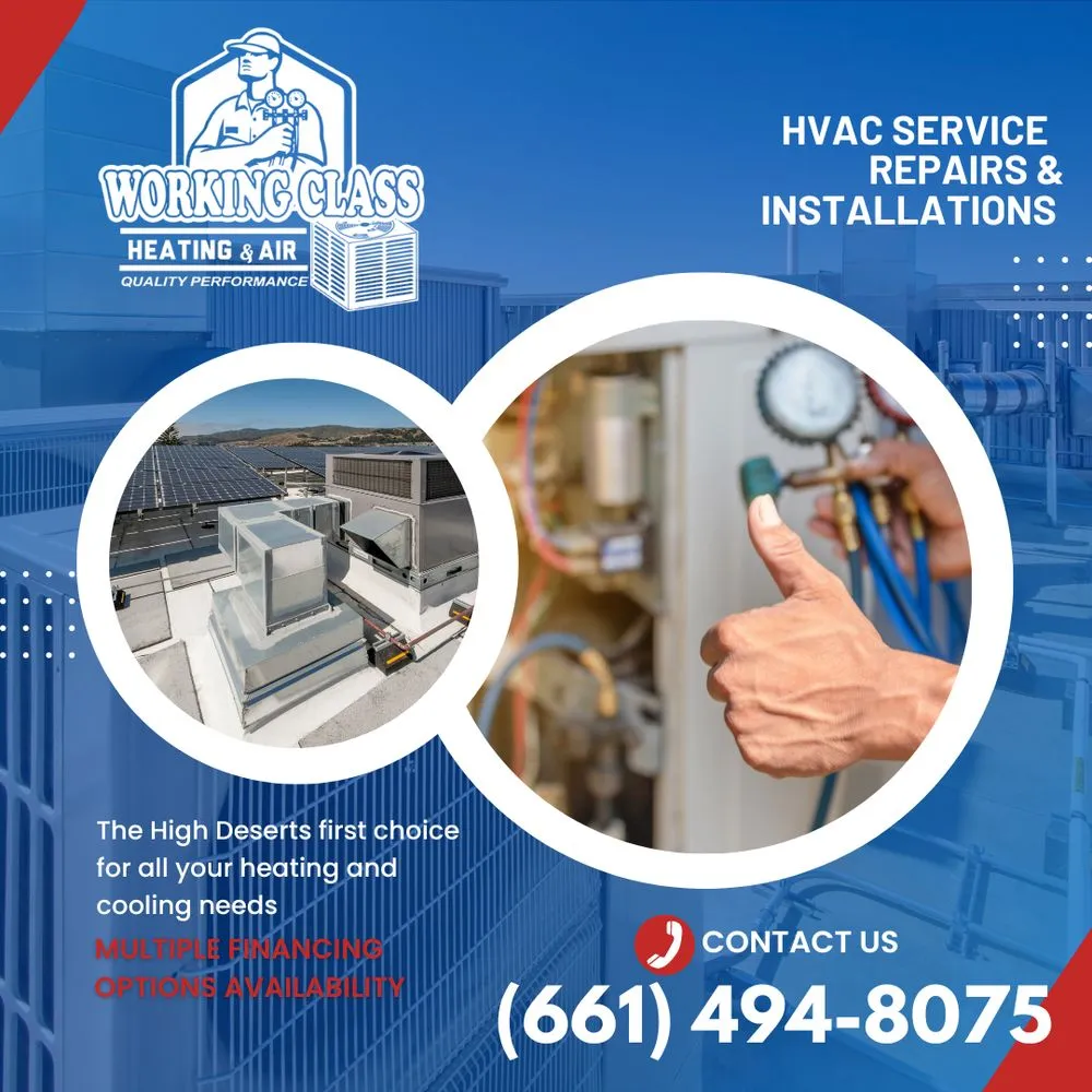 Slide of Working Class HVAC