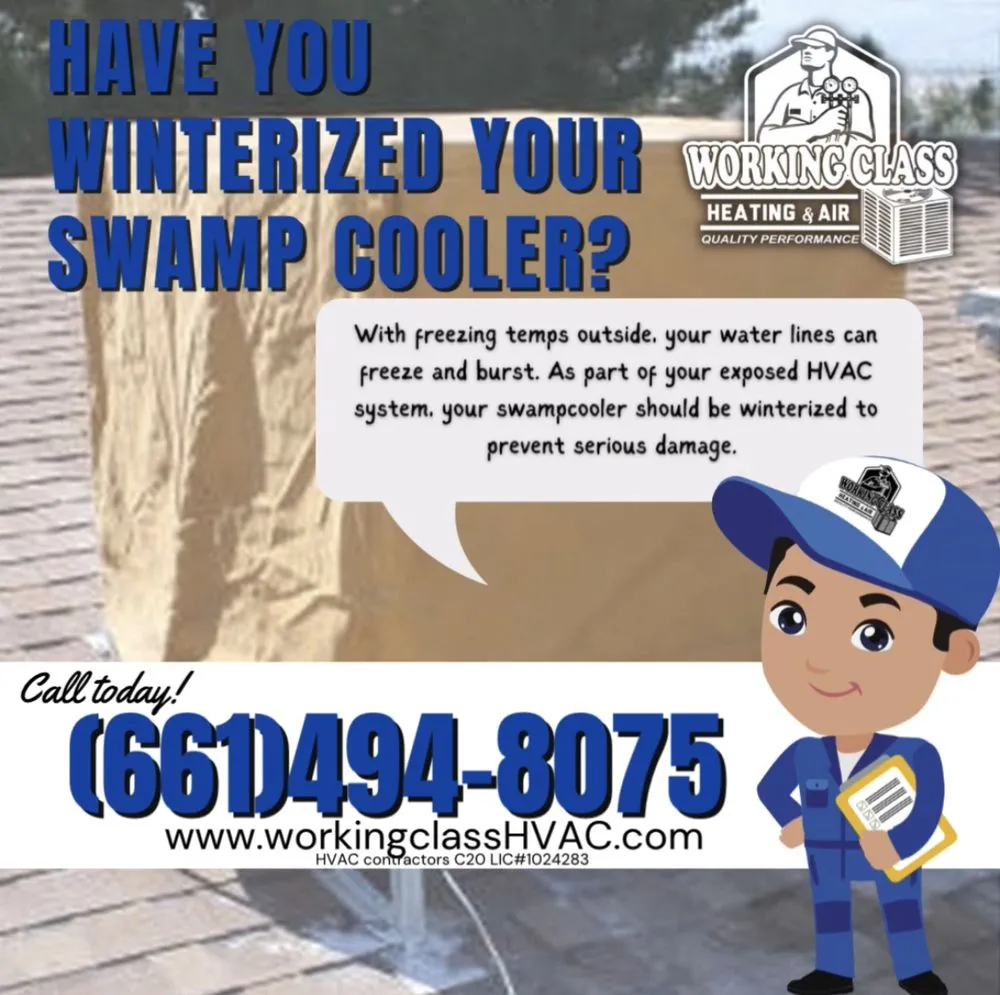 Slide of Working Class HVAC