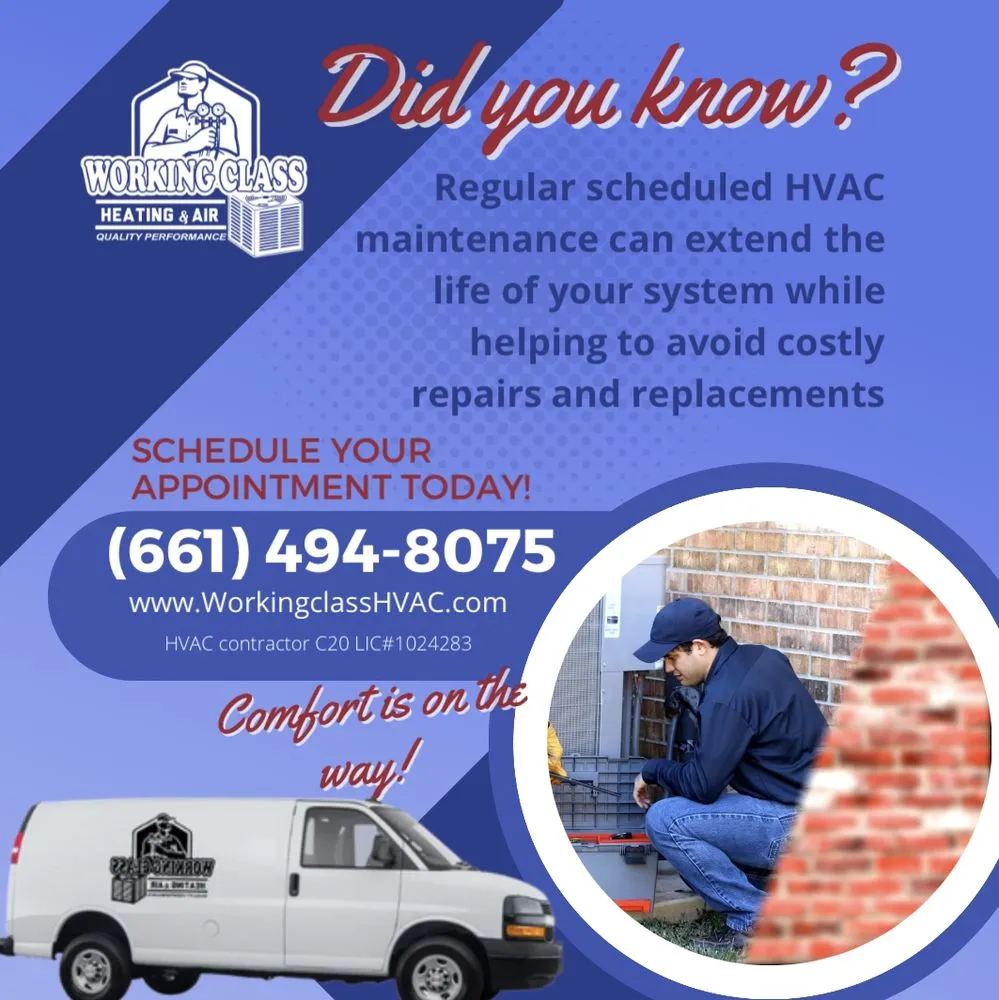 Slide of Working Class HVAC