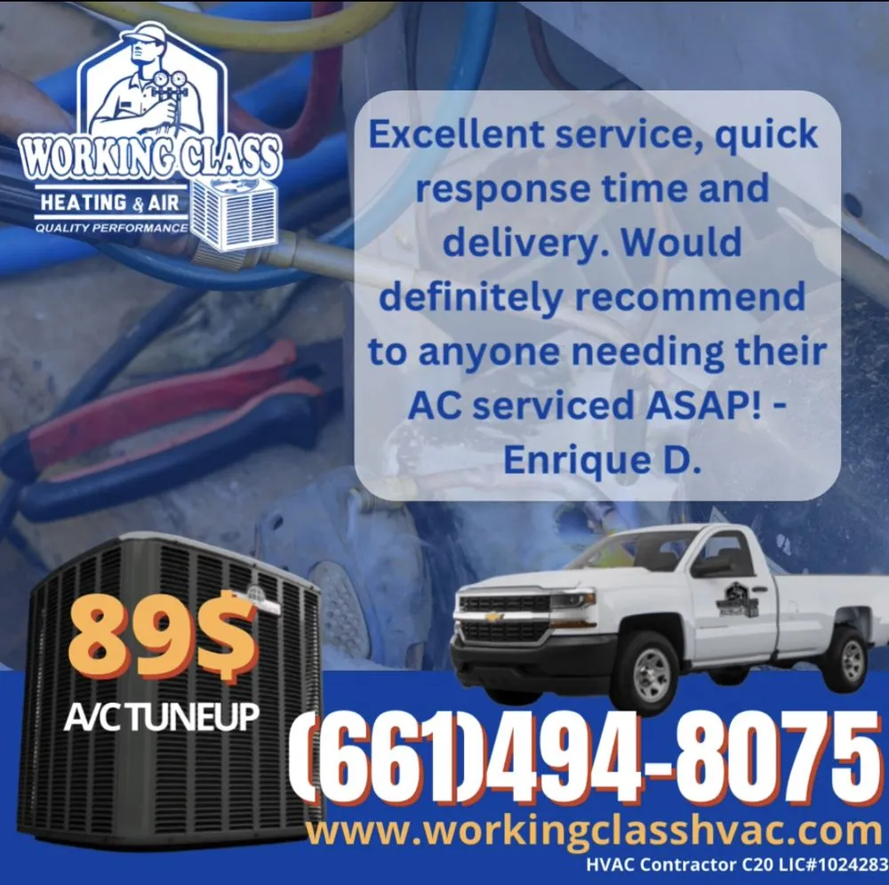 Slide of Working Class HVAC