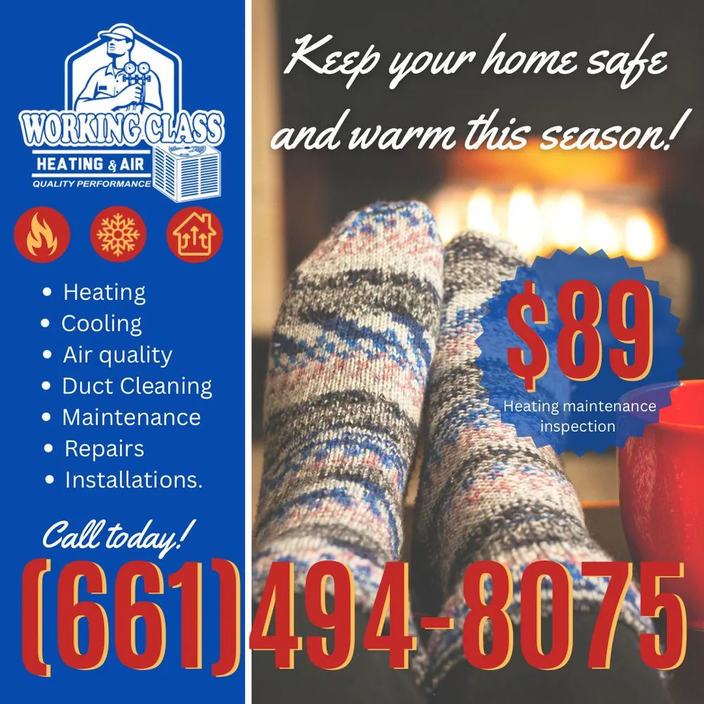 Slide of Working Class HVAC