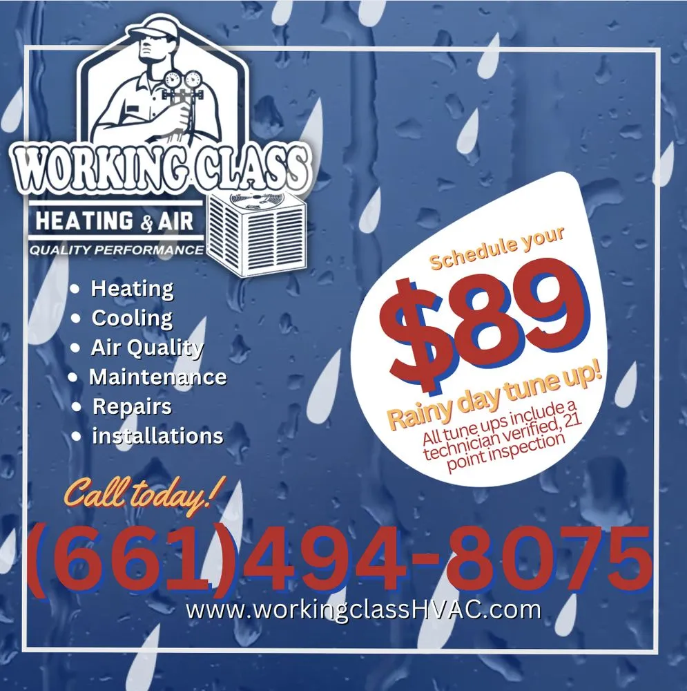 Slide of Working Class HVAC