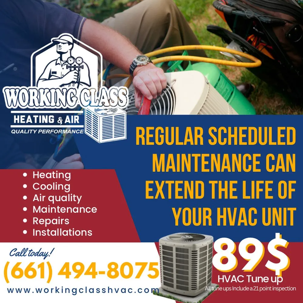 Slide of Working Class HVAC