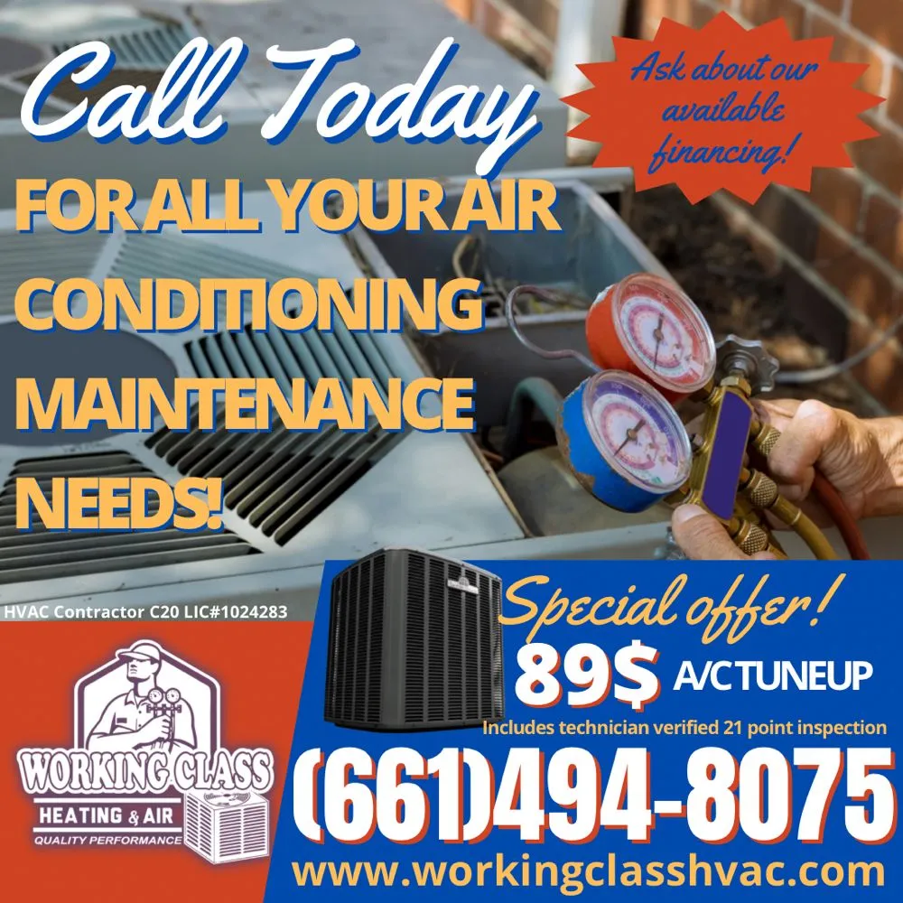 Slide of Working Class HVAC