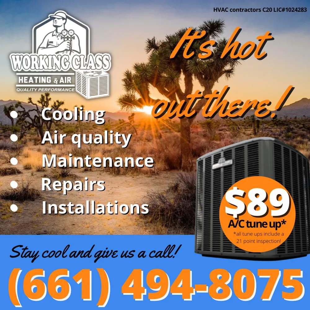 Slide of Working Class HVAC