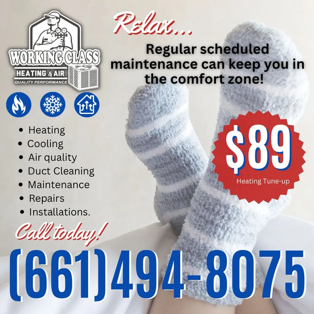 Slide of Working Class HVAC