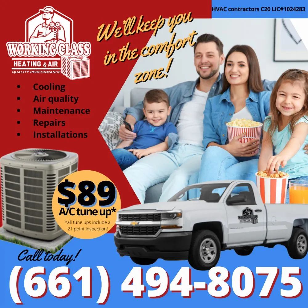 Slide of Working Class HVAC