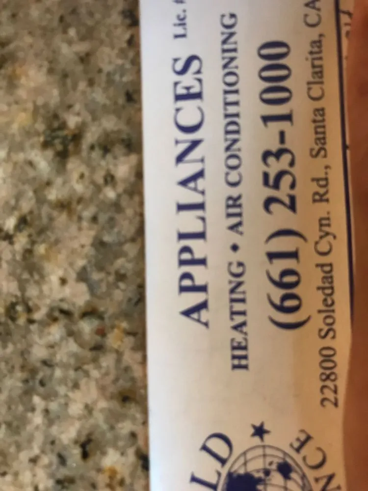 Slide of World Appliances