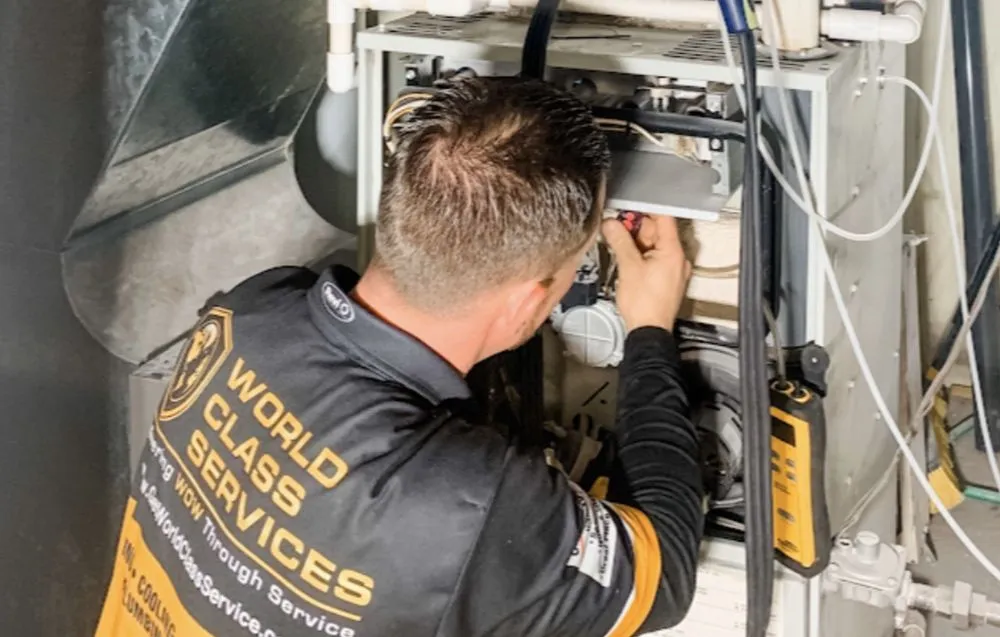 Slide of World Class Services Heating, AC, & Plumbing Repair