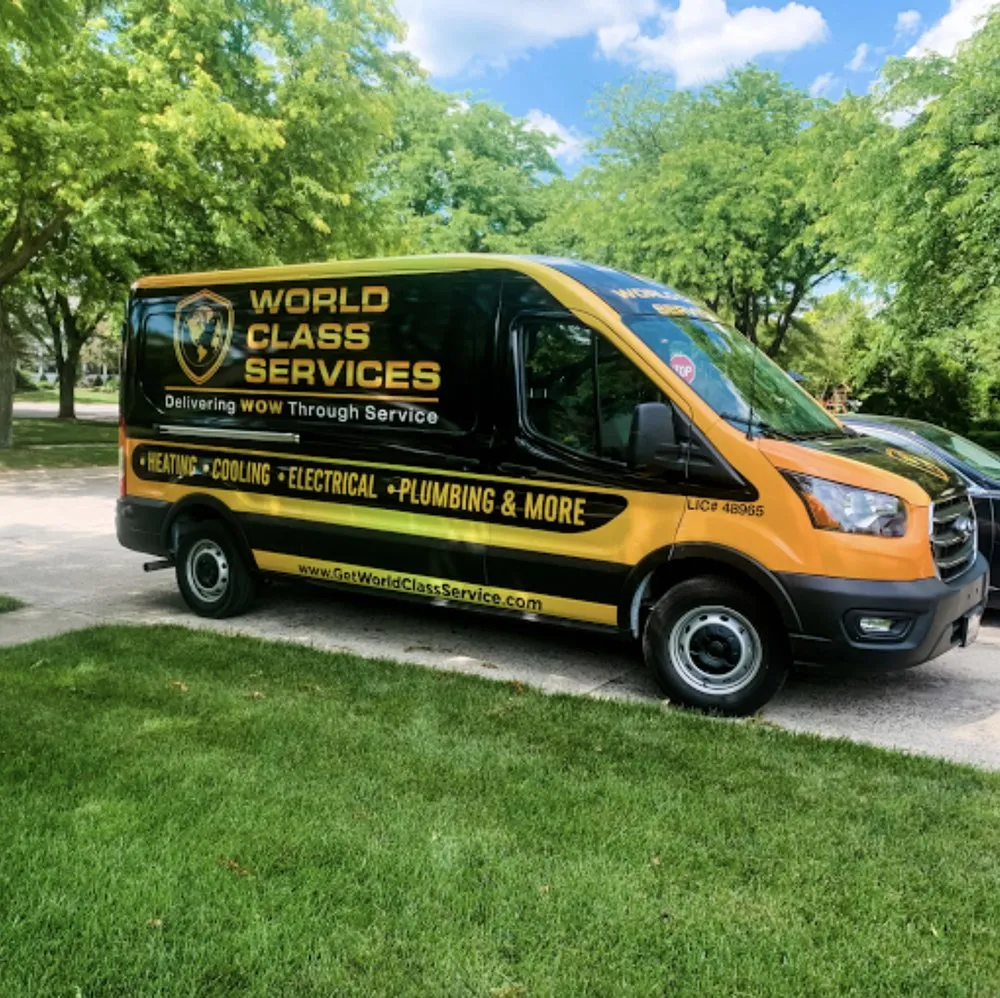 Slide of World Class Services Heating, AC, & Plumbing Repair