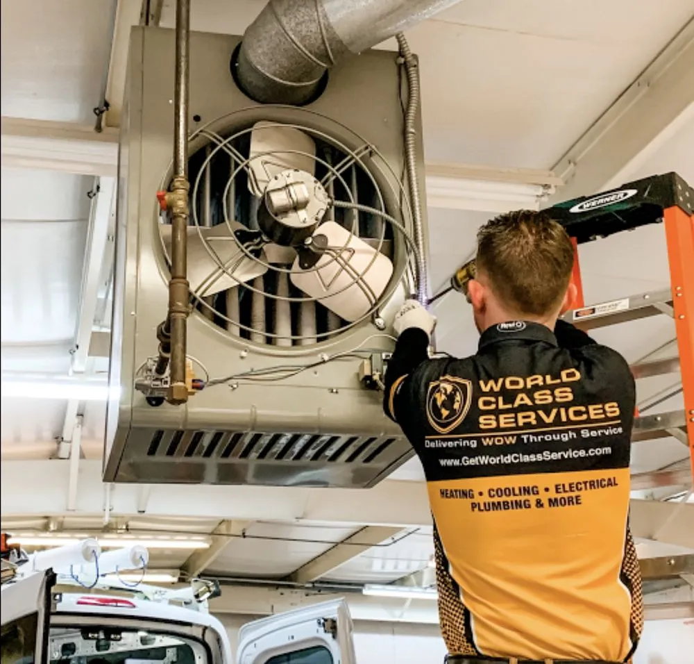 Slide of World Class Services Heating, AC, & Plumbing Repair