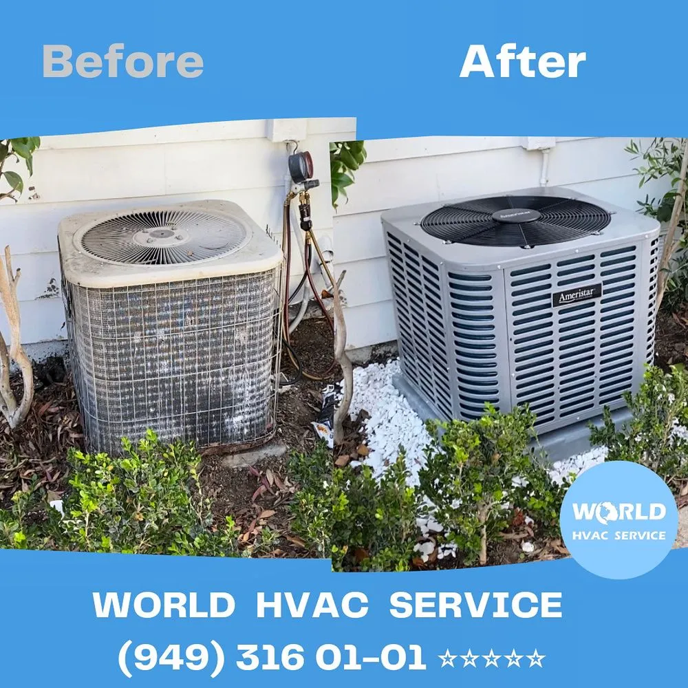 Slide of World HVAC Service