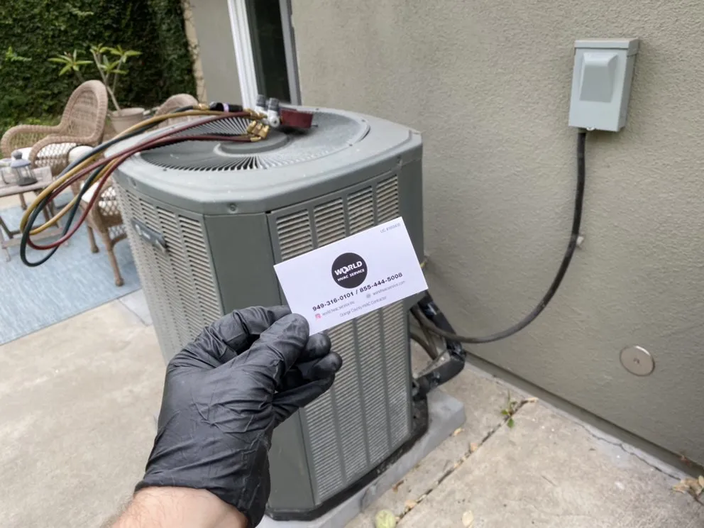 Slide of World HVAC Service