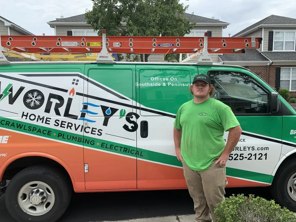 Certified AC installation same-day service across Yorktown, VA - Worley's Home Services