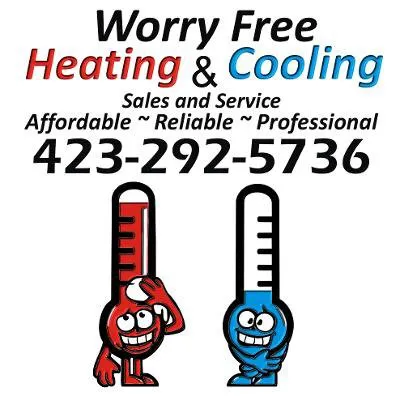 Slide of Worry Free Heating and Cooling