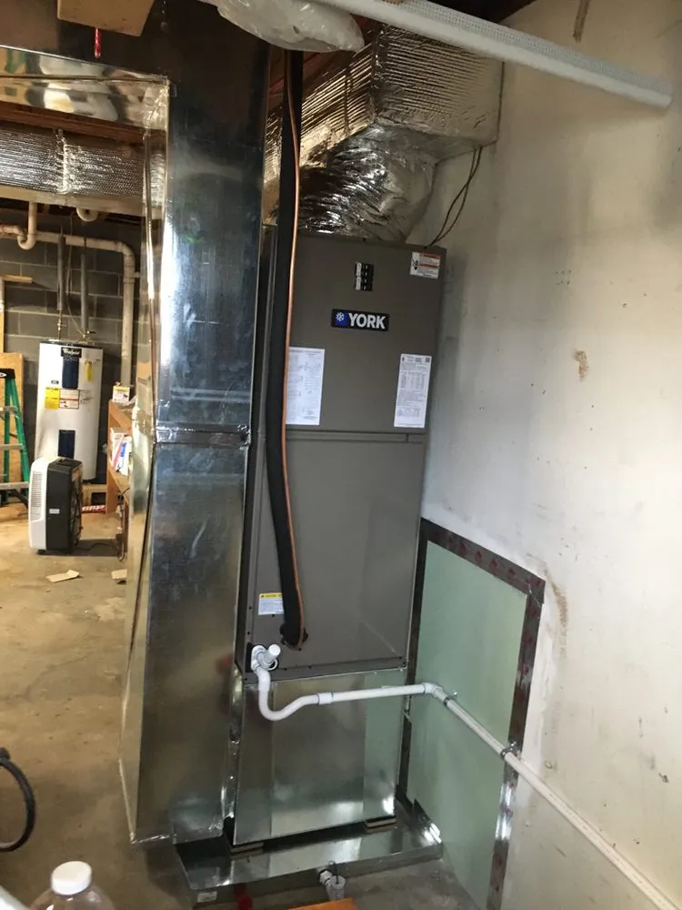 Slide of Worry Free Heating and Cooling