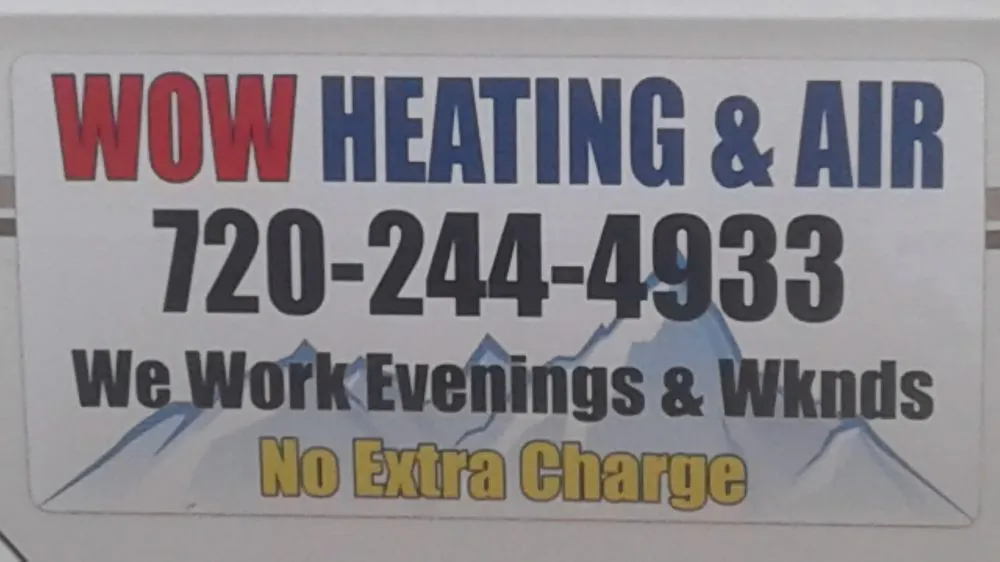 Slide of WOW Heating and Air