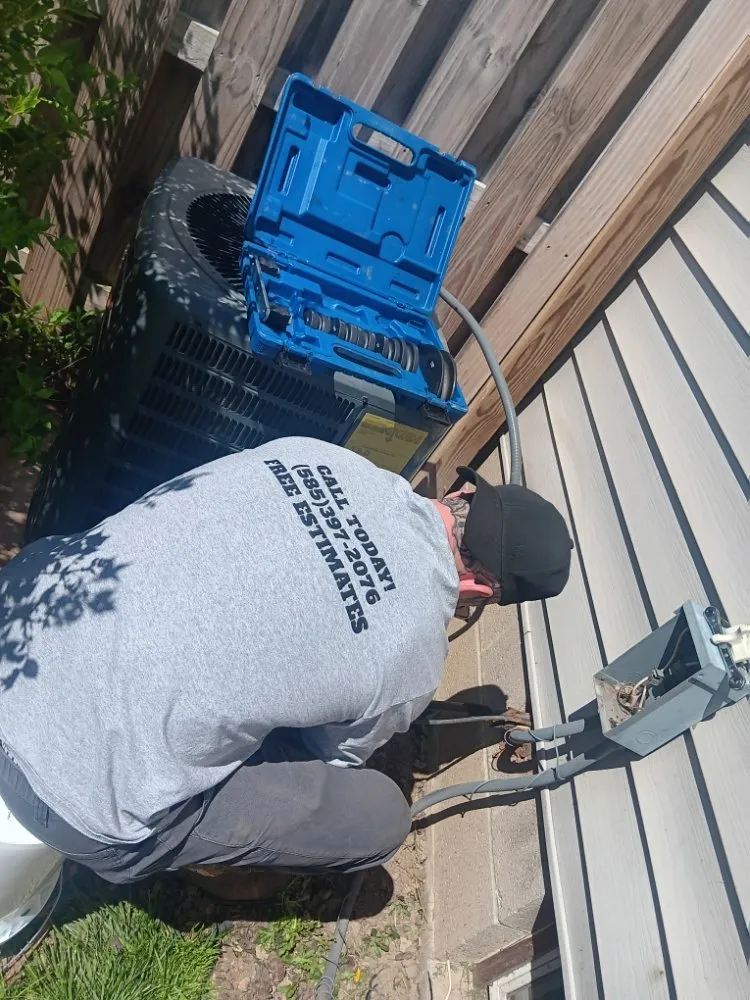 Slide of Wright heating and cooling