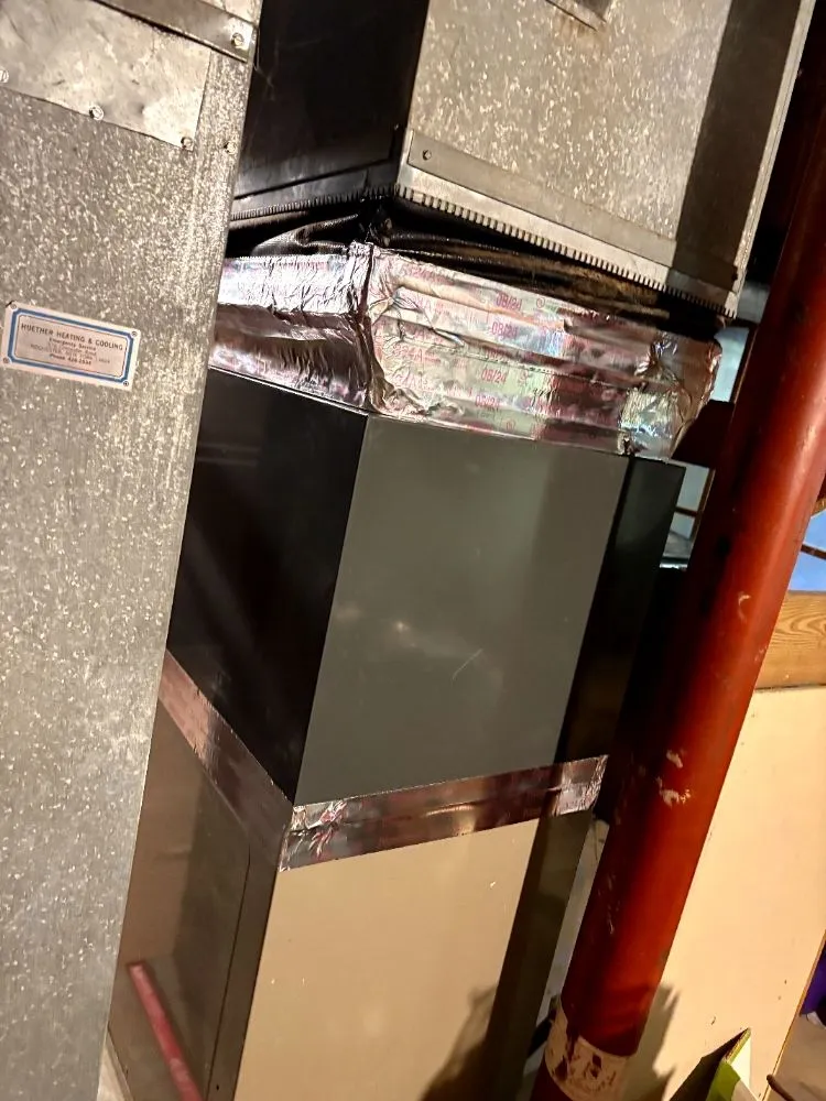 Slide of Wright heating and cooling