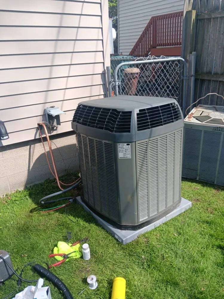 Slide of Wright heating and cooling