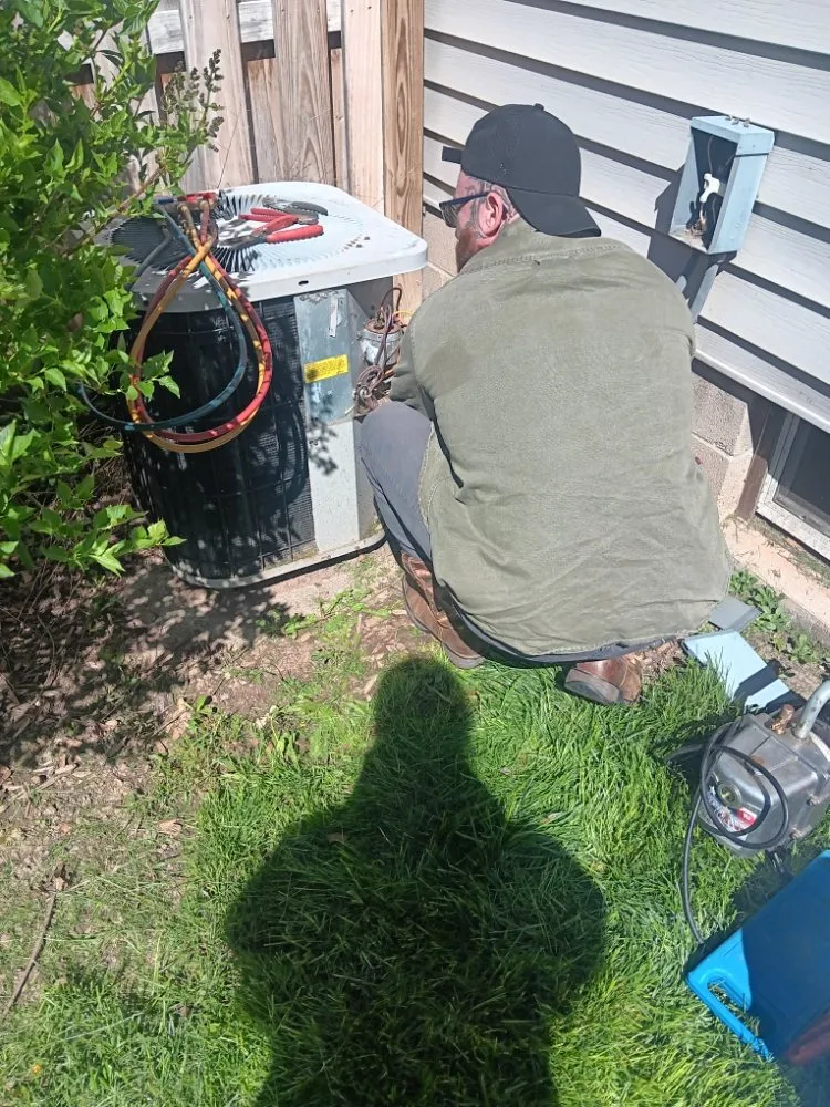 Slide of Wright heating and cooling