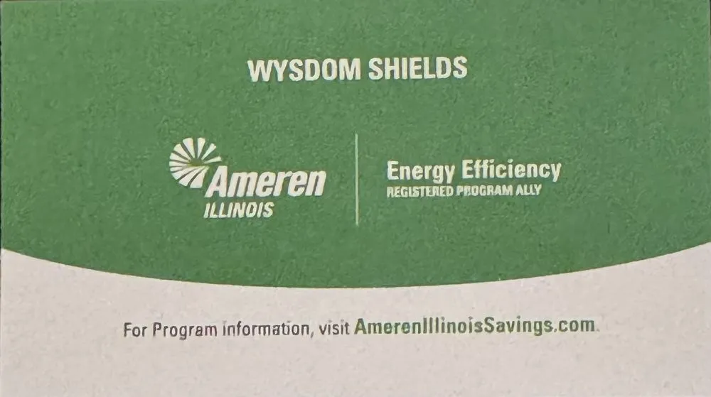Slide of Wysdom Shields Energy Efficiency