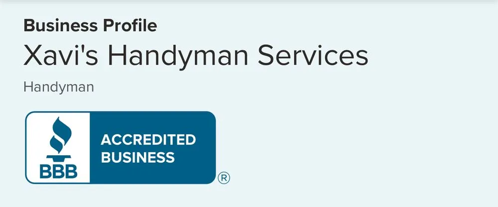 Slide of Xavi’s Handyman Services