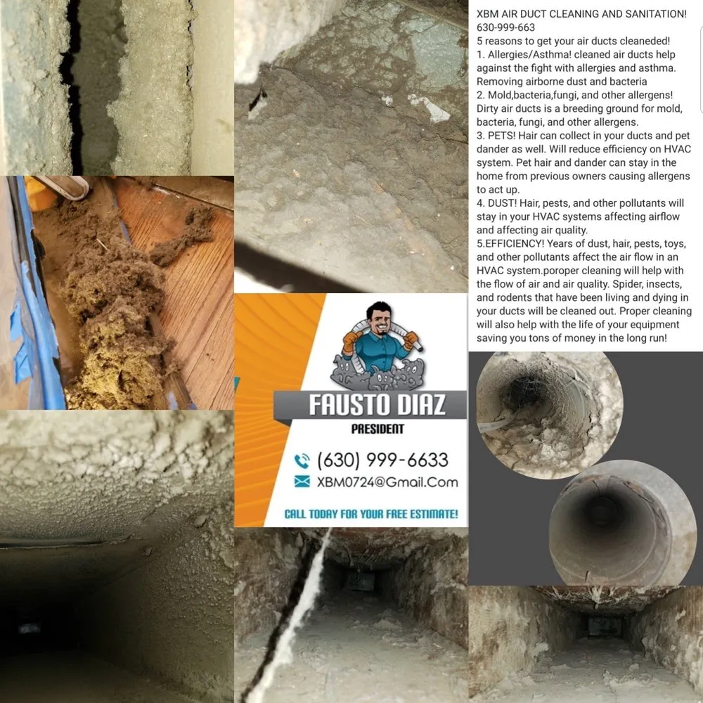 Slide of XBM Air Duct Cleaning