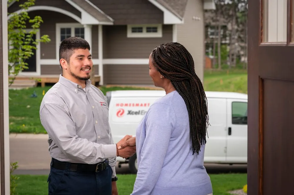 Slide of Xcel Energy HomeSmart