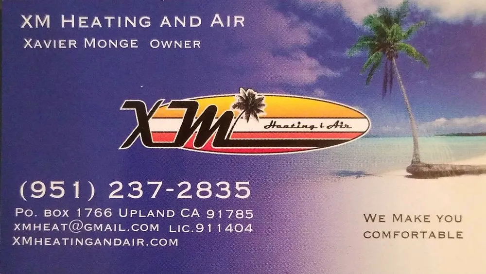 Slide of XM Heating And Air