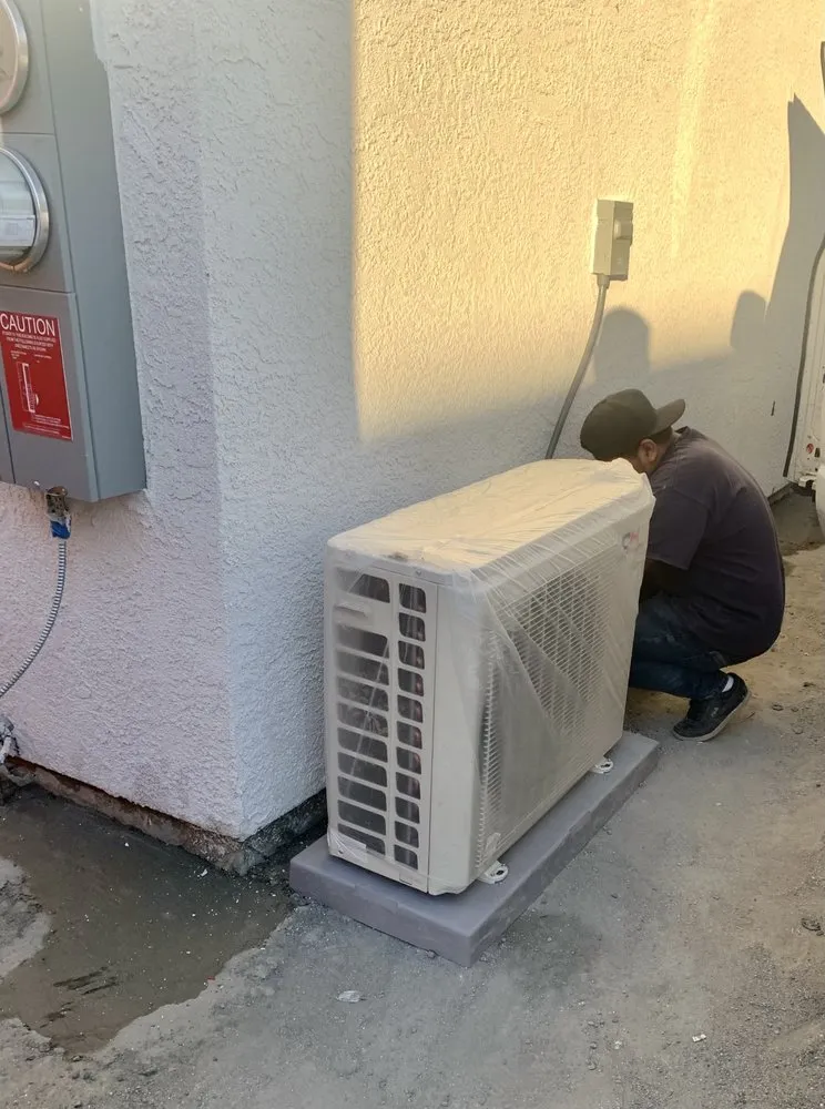 Slide of Xr air conditioning & heating