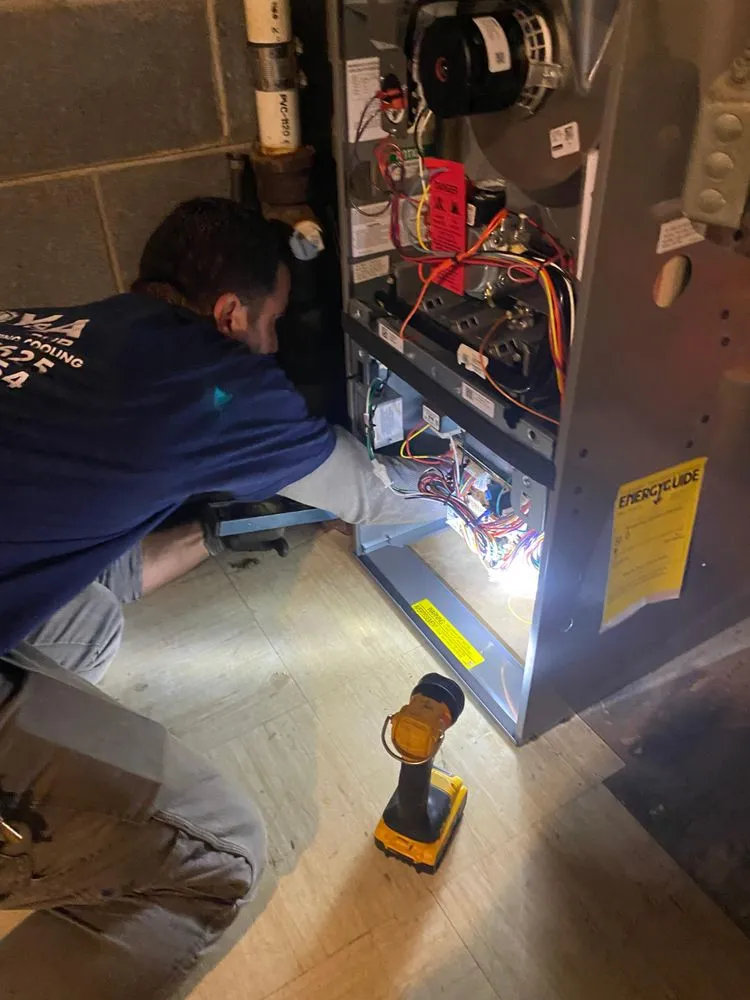 Slide of Y & A HVAC Group