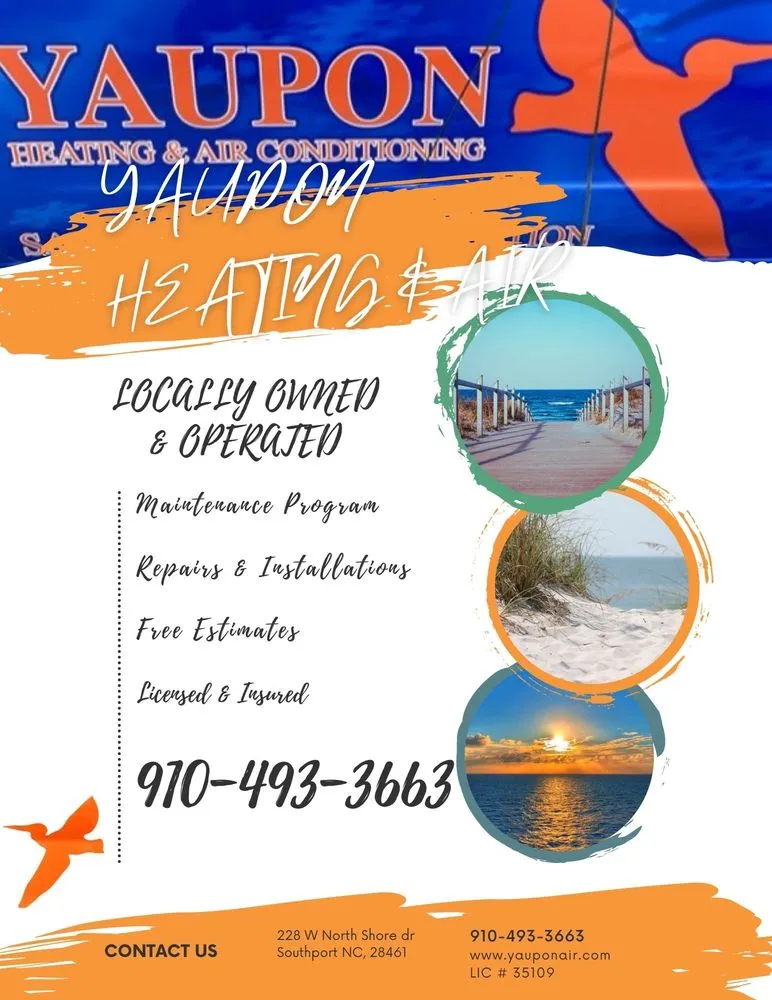 Slide of Yaupon Heating & Air Conditioning