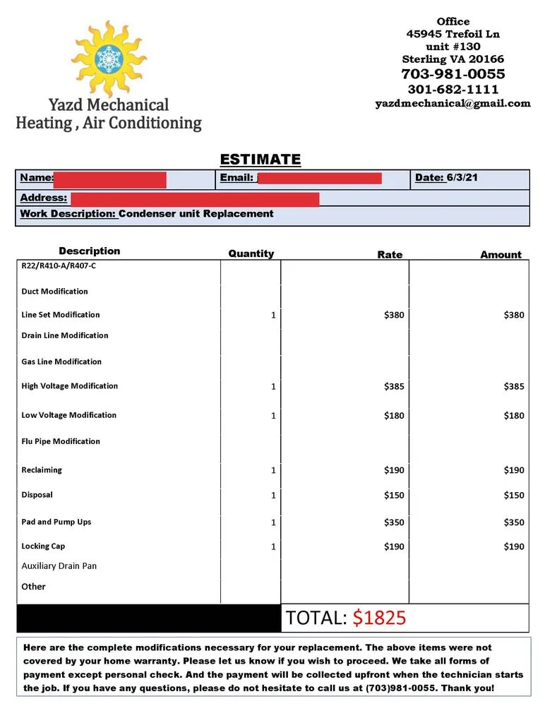 Slide of YAZD Mechanical Inc