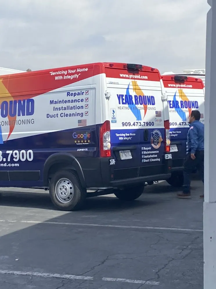 Slide of Year Round Heating & Air Conditioning