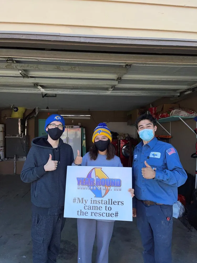 Slide of Year Round Heating & Air Conditioning