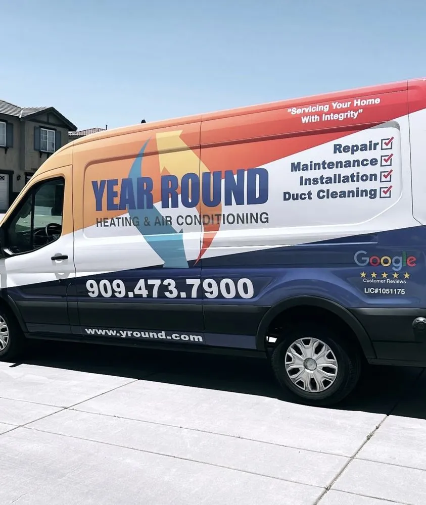 Slide of Year Round Heating & Air Conditioning