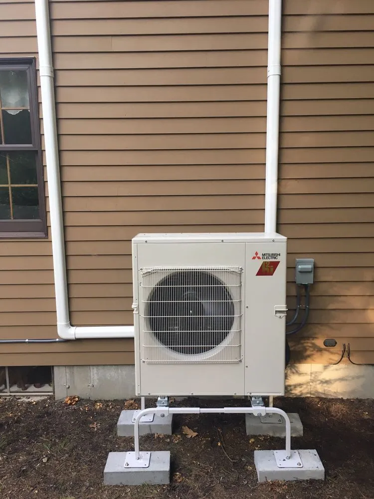 Slide of Year Round Heating and Cooling
