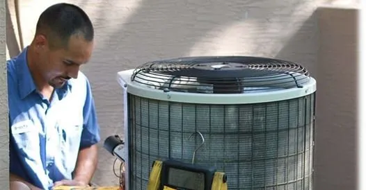 Slide of Yellow Dot Heating & Air Conditioning