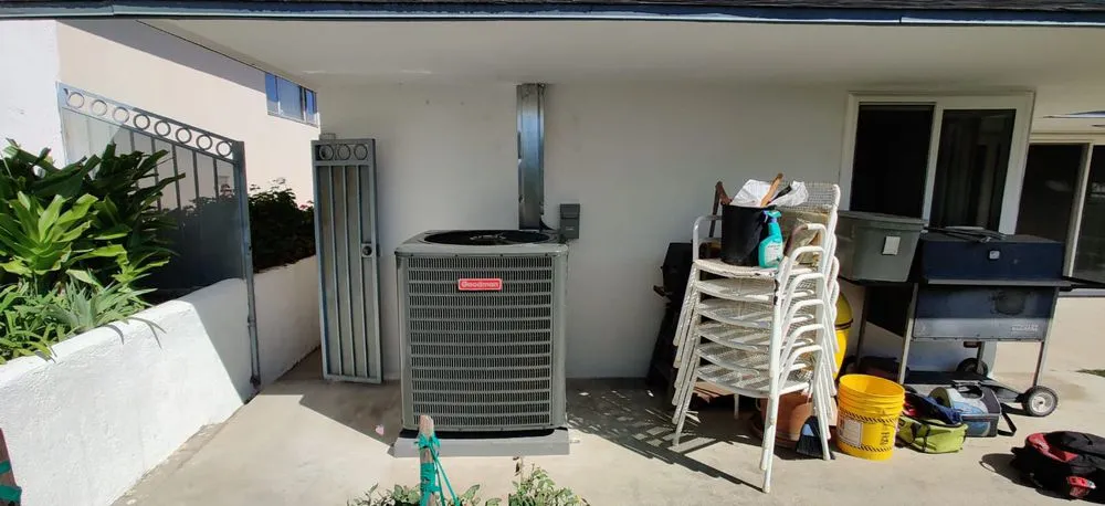 Slide of Yellow Heating & Cooling