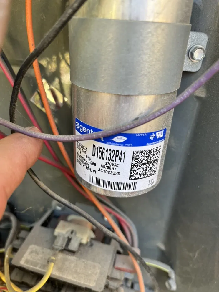 Slide of Yellow Heating & Cooling