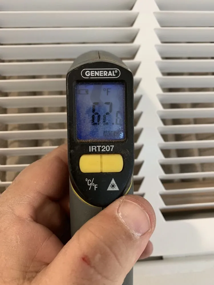 Slide of Yellow Heating & Cooling