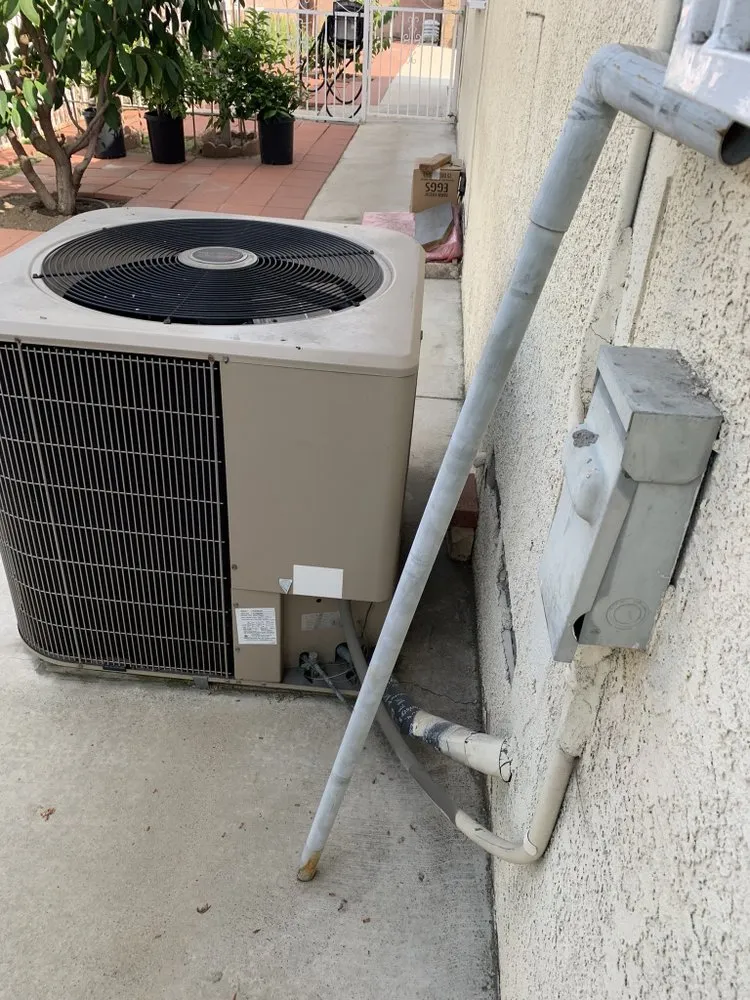 Slide of Yellow Heating & Cooling